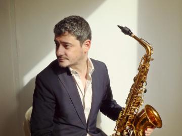 Dmitry Baevsky Quartet: Featuring Alain Jean-Marie artwork from Le Duc des Lombards